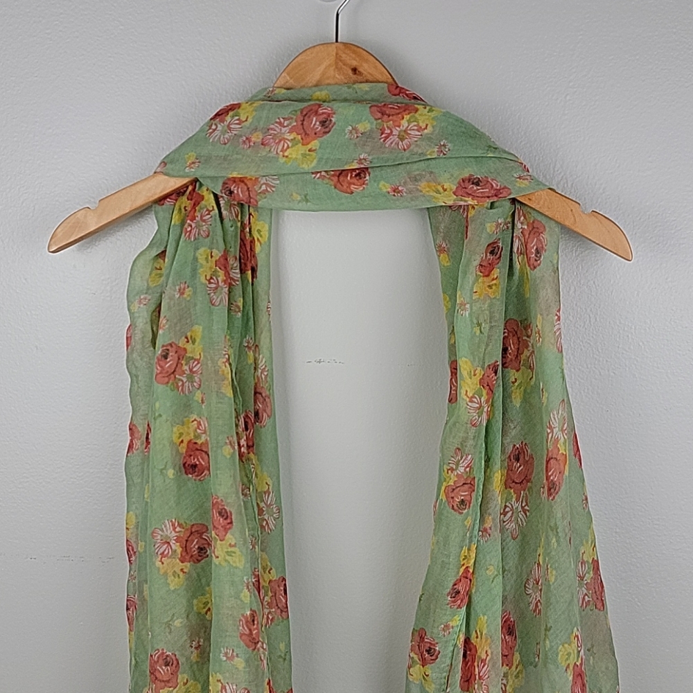 Floral scarf